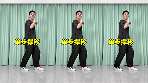 单步撑移-曳步舞动作合集（横屏）